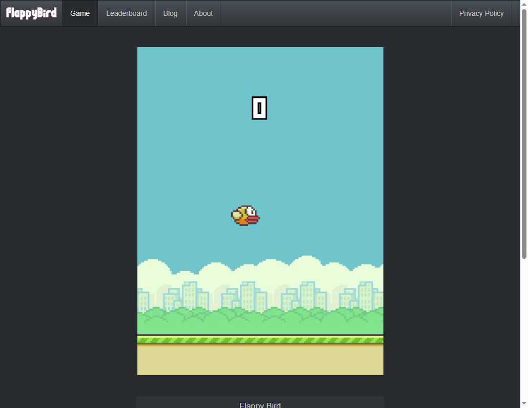 Play Flappy Bird