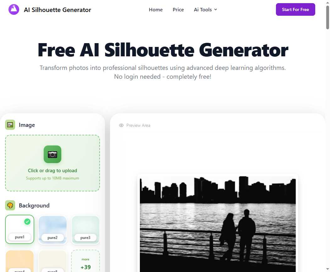 AI Silhouette Generator