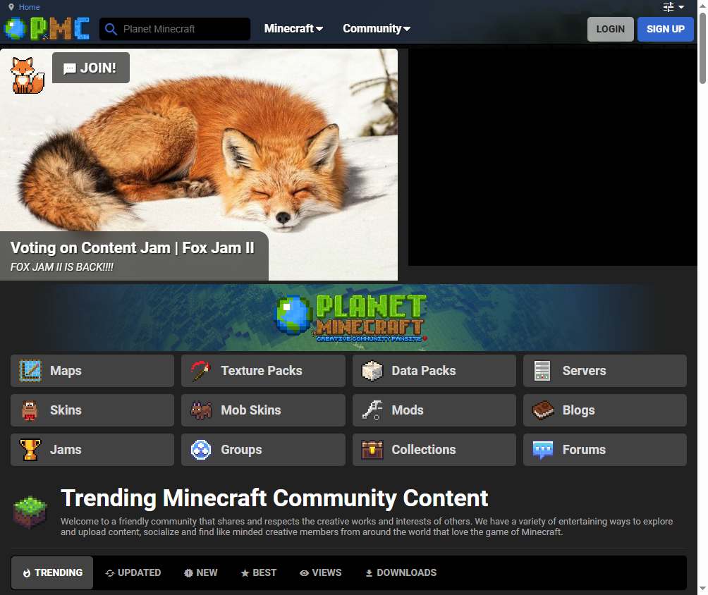 planet minecraft